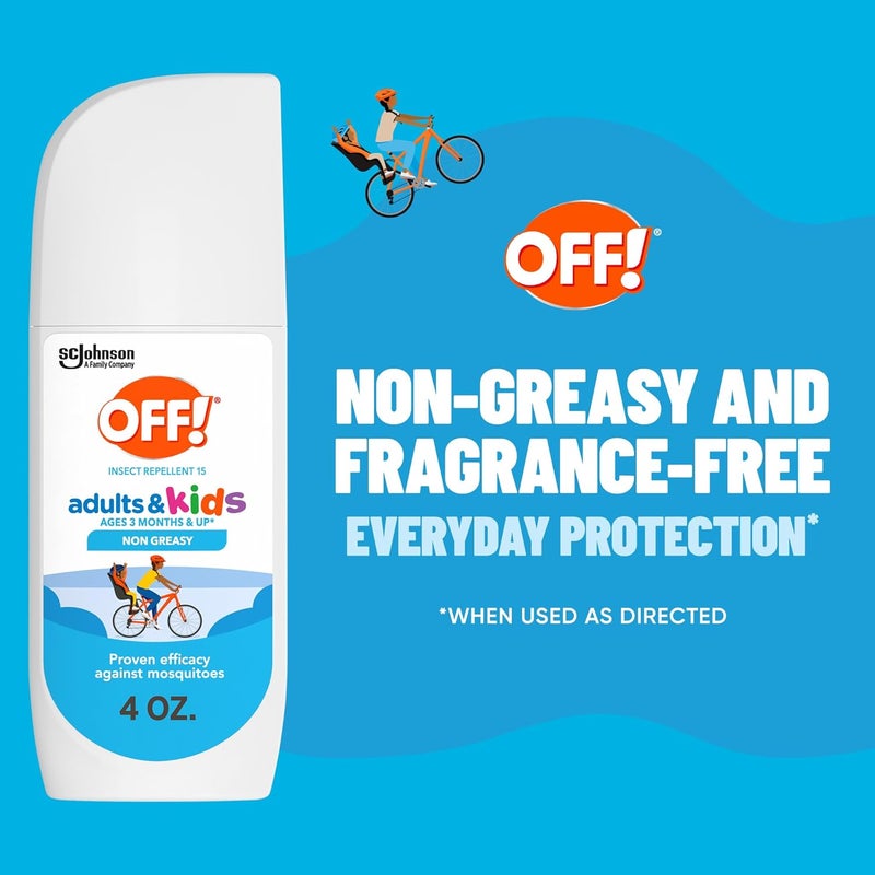OFF! ! Insect Repellent Spritz for Adults & Kids, Fragrance-Free Picaridin Bug Spray for Everyday DEET-Free Protection from Mosquitoes and Ticks, 4 oz - Image 1